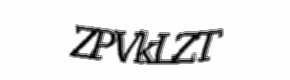 Security check image, please type the characters shown